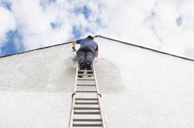 Peinture extérieure à Gorre — façades et ravalement